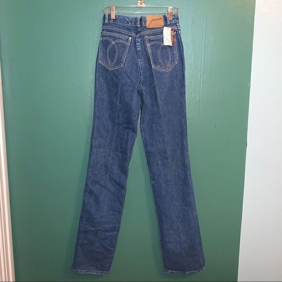 NWT Vintage Generra High Waisted Denim straight leg Jeans 28 - Picture 4 of 6